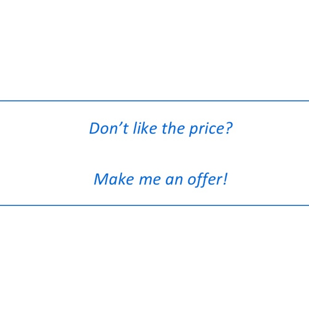 Like the items. Bundle and save! Don’t like the price make me an offer!!